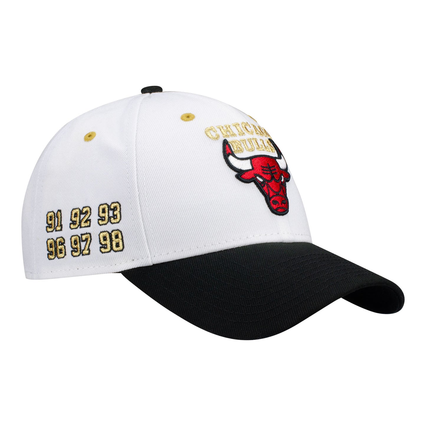 Chicago Bulls New Era DL 940 Snapback Hat - side view