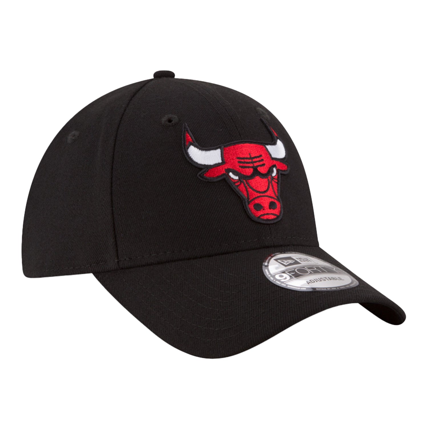 Chicago Bulls New Era 'The League' Adjustable Hat - side view