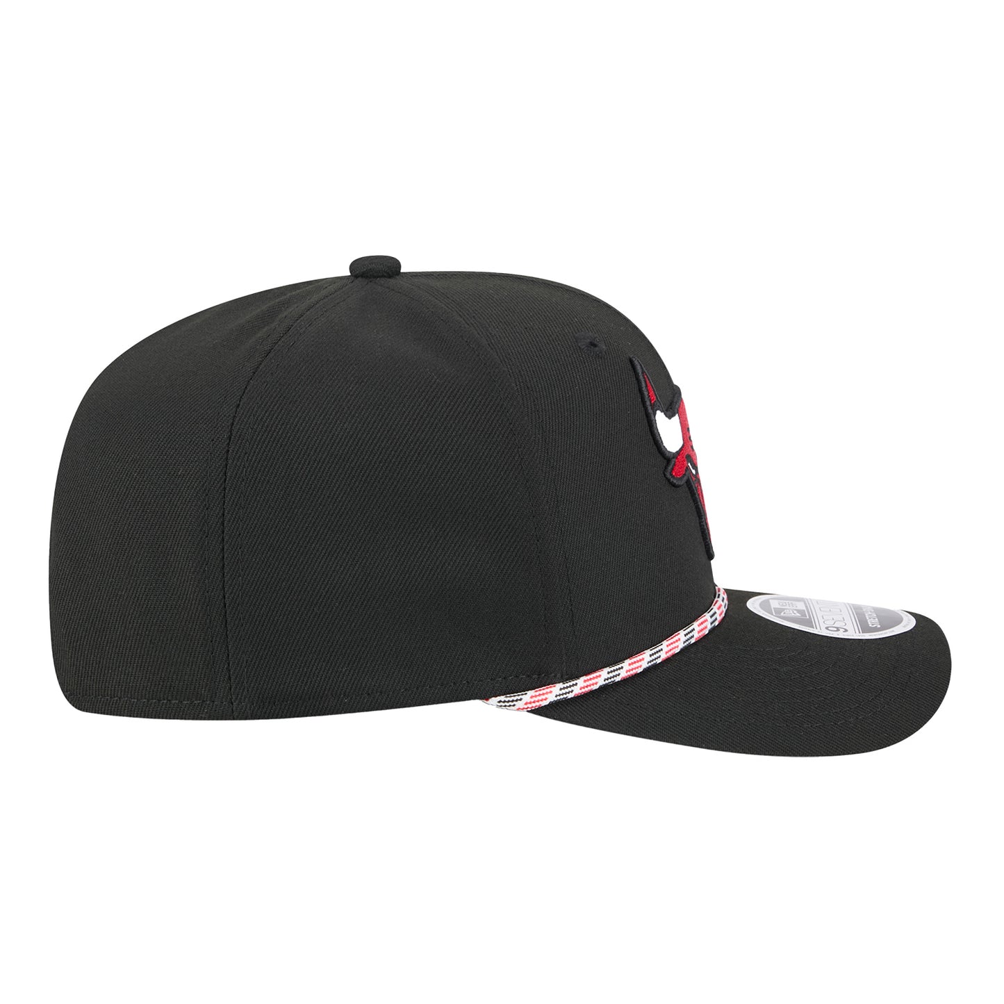 Chicago Bulls New Era 970 Stretch Snapback Multi Rope Hat - Right View