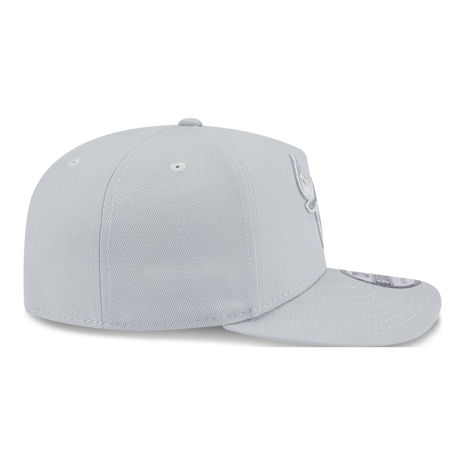 Chicago Bulls New Era Color Pack Tonal Grey 950 Snapback - Right Side View