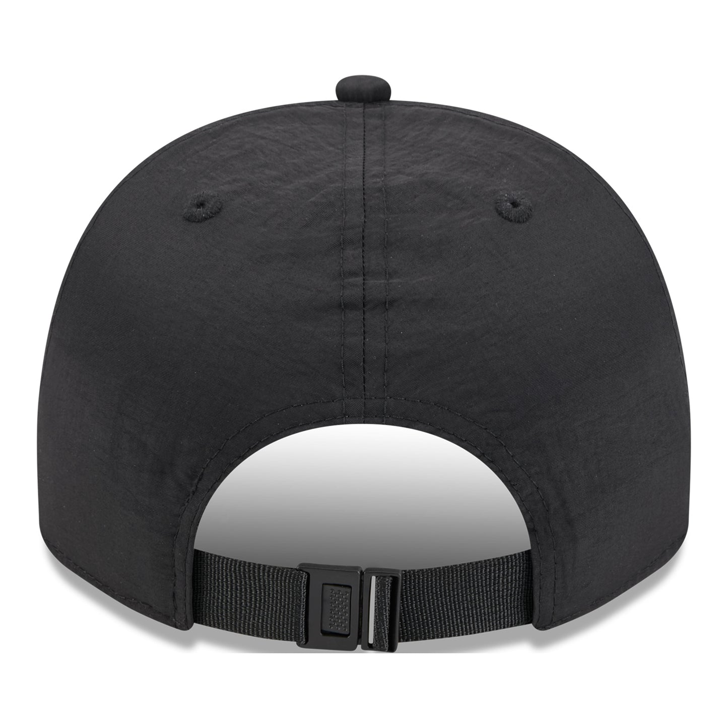 Chicago Bulls New Era Nylon Adjustable Black Golfer - Back Side View