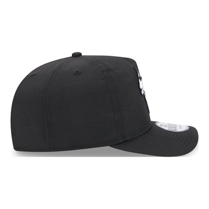 Chicago Bulls New Era Nylon Adjustable Black Golfer - Right Side View