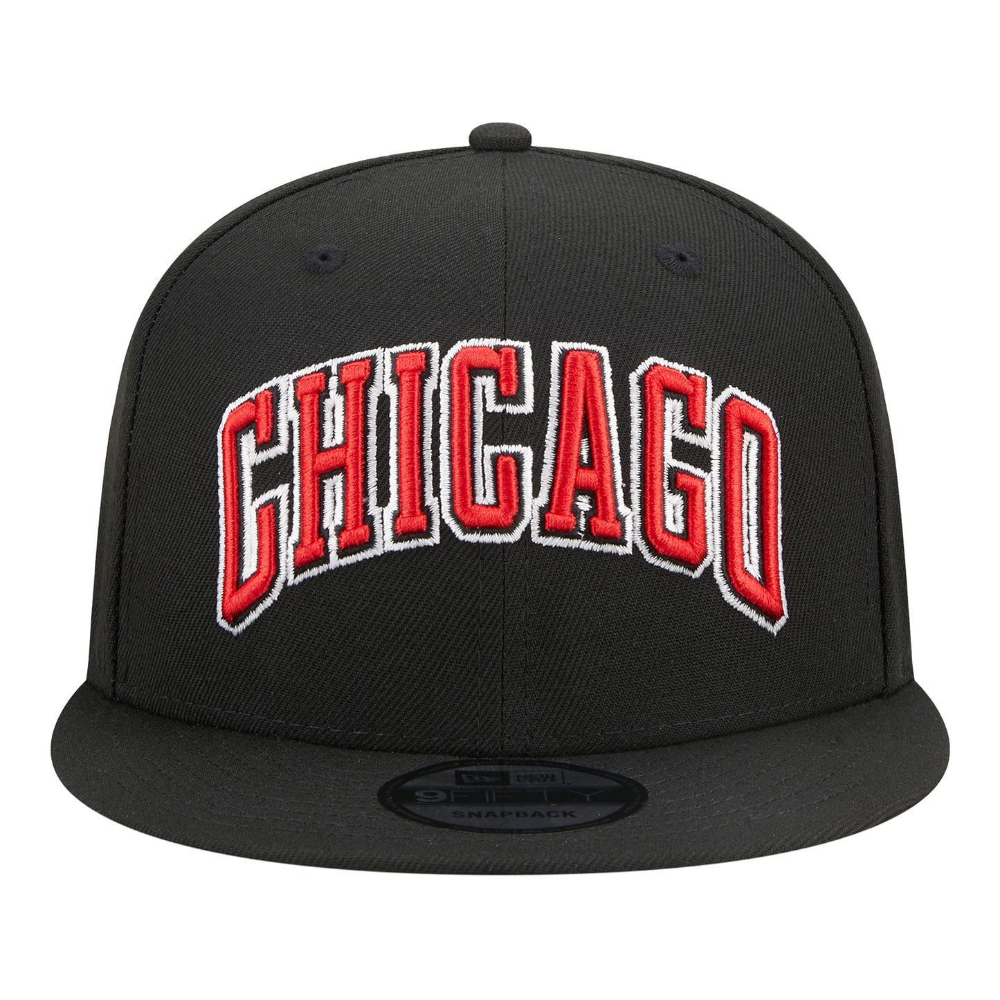 Chicago Bulls New Era Statement 950 Snapback In Black - Front View