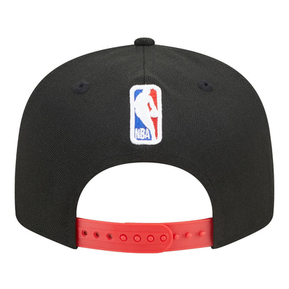 Chicago Bulls New Era Statement 950 Snapback In Black - Back View