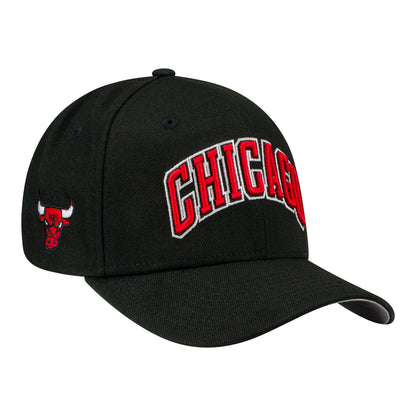 Chicago Bulls New Era Statement 970 Stretch Snapback - Right side view