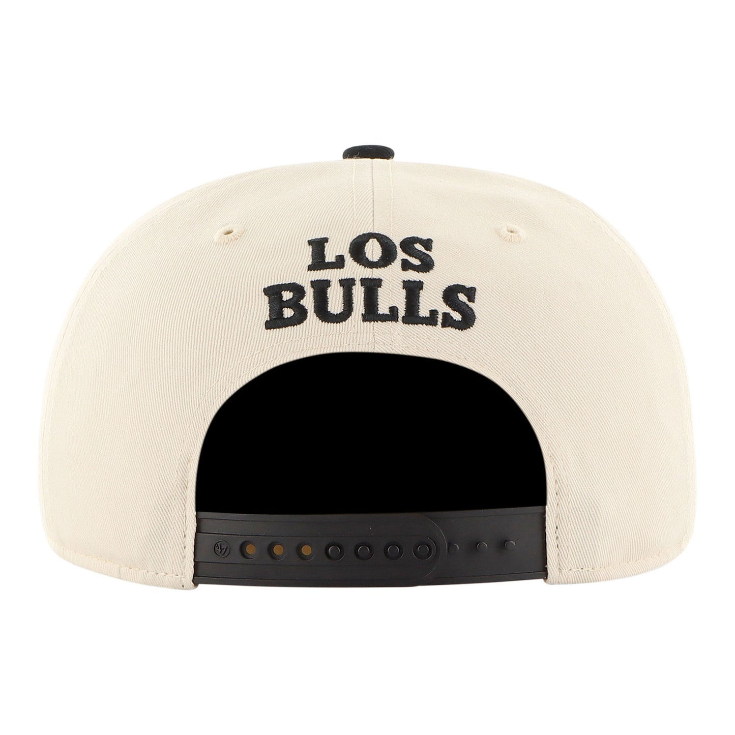 Chicago Bulls 47 Brand Los Bulls Captain Snapback - Back View