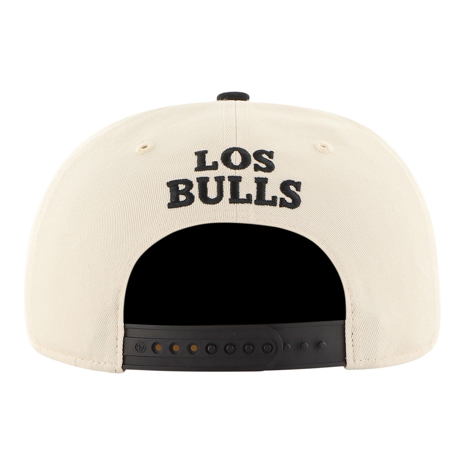 Chicago Bulls 47 Brand Los Bulls Captain Snapback - Back View