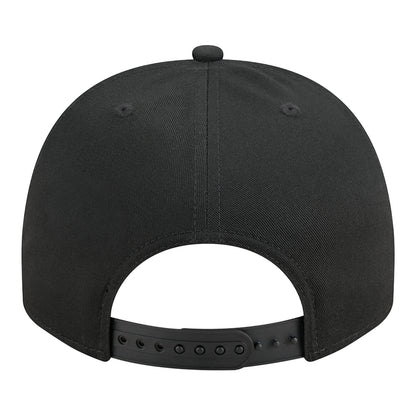 Chicago Bulls New Era 950AF Chainstitch Snapback in Black - Back View