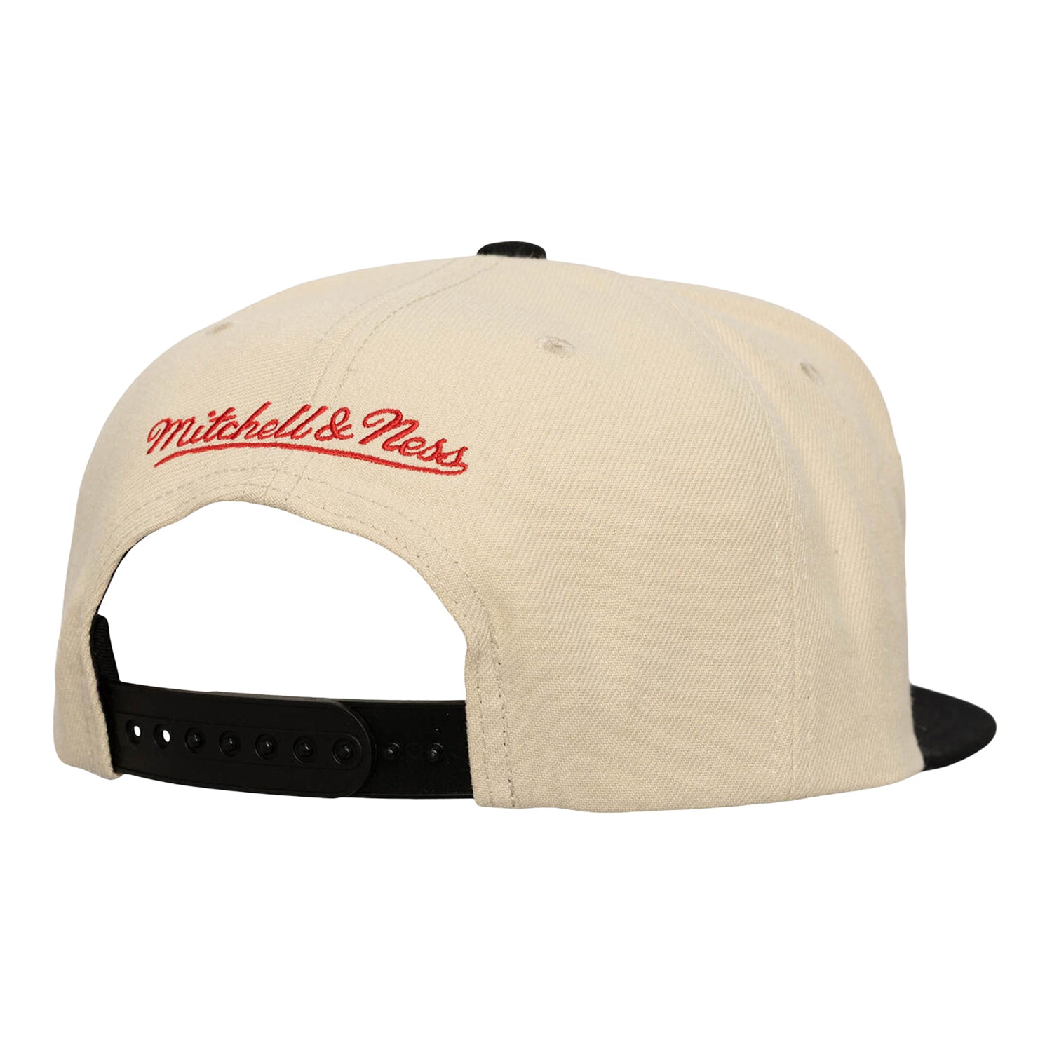 Chicago Bulls Mitchell & Ness Across the Board Snapback - Back Right View