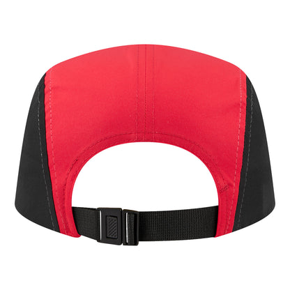 Chicago Bulls New Era 2025 Tip-Off Camper Hat in Red - Back View