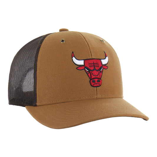 Chicago Bulls 47 Brand Carhartt Trucker Hat - Front Left View