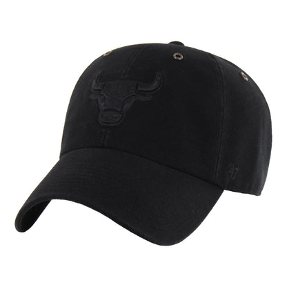 Chicago Bulls 47 Brand Carhartt Black Clean Up Hat in Black - Front Left View
