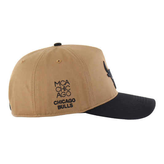 Chicago Bulls x MCA Logo Two-Tone Snapback - Front Left View