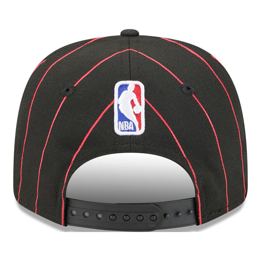 Chicago Bulls New Era 2025 Statement 970SS Snapback in Black - Front Left View