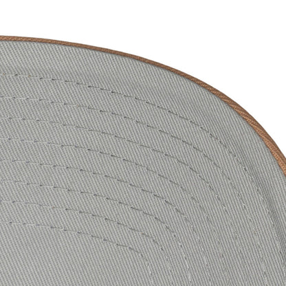 Chicago Bulls Mitchell & Ness Chalk Dust Pro Snapback in Brown - Underbrim View