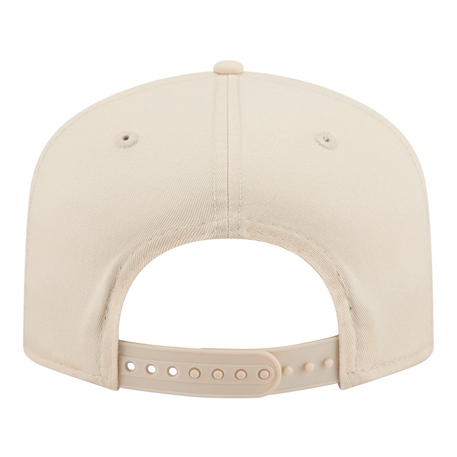 Chicago Bulls New Era Color Pack Tonal Cream 1920 Rope Snapback in White - Back View