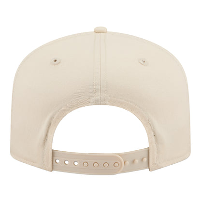 Chicago Bulls New Era Color Pack Tonal Cream 1920 Rope Snapback in White - Back View