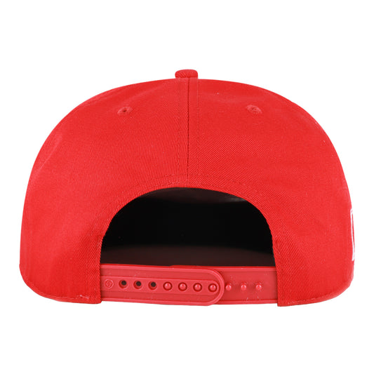 Chicago Bulls 47 Brand Contemporary Captain Relaxed Snapback in Red - Front Left View