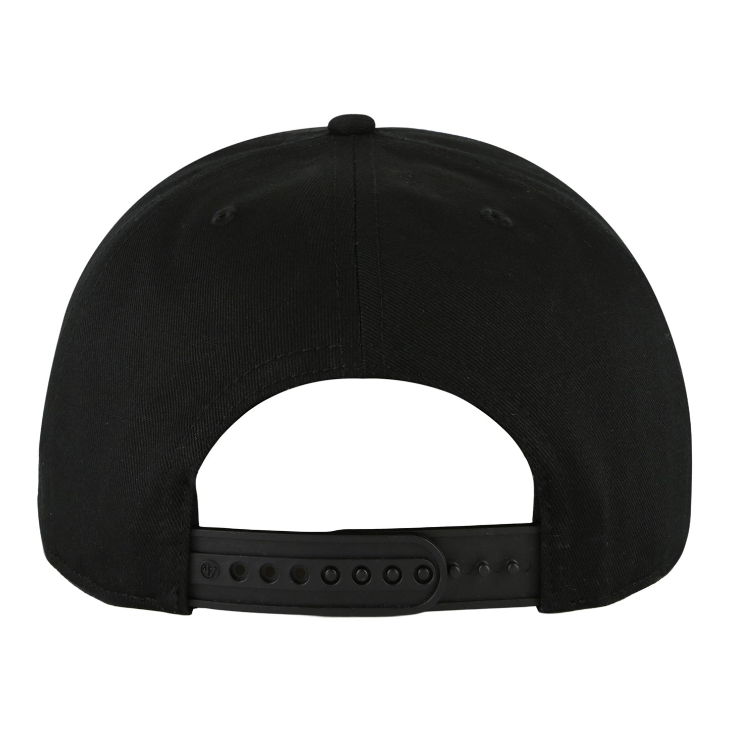 Chicago Bulls 47 Brand Contemporary Hitch Black Tonal Snapback in Black - Back view