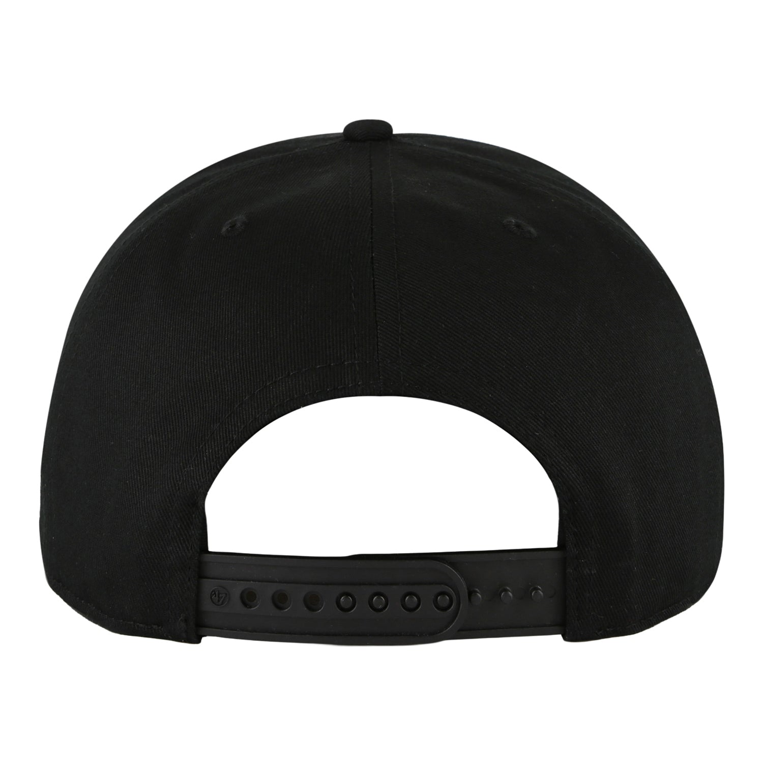 Chicago Bulls 47 Brand Contemporary Hitch Black Tonal Snapback in Black - Back view