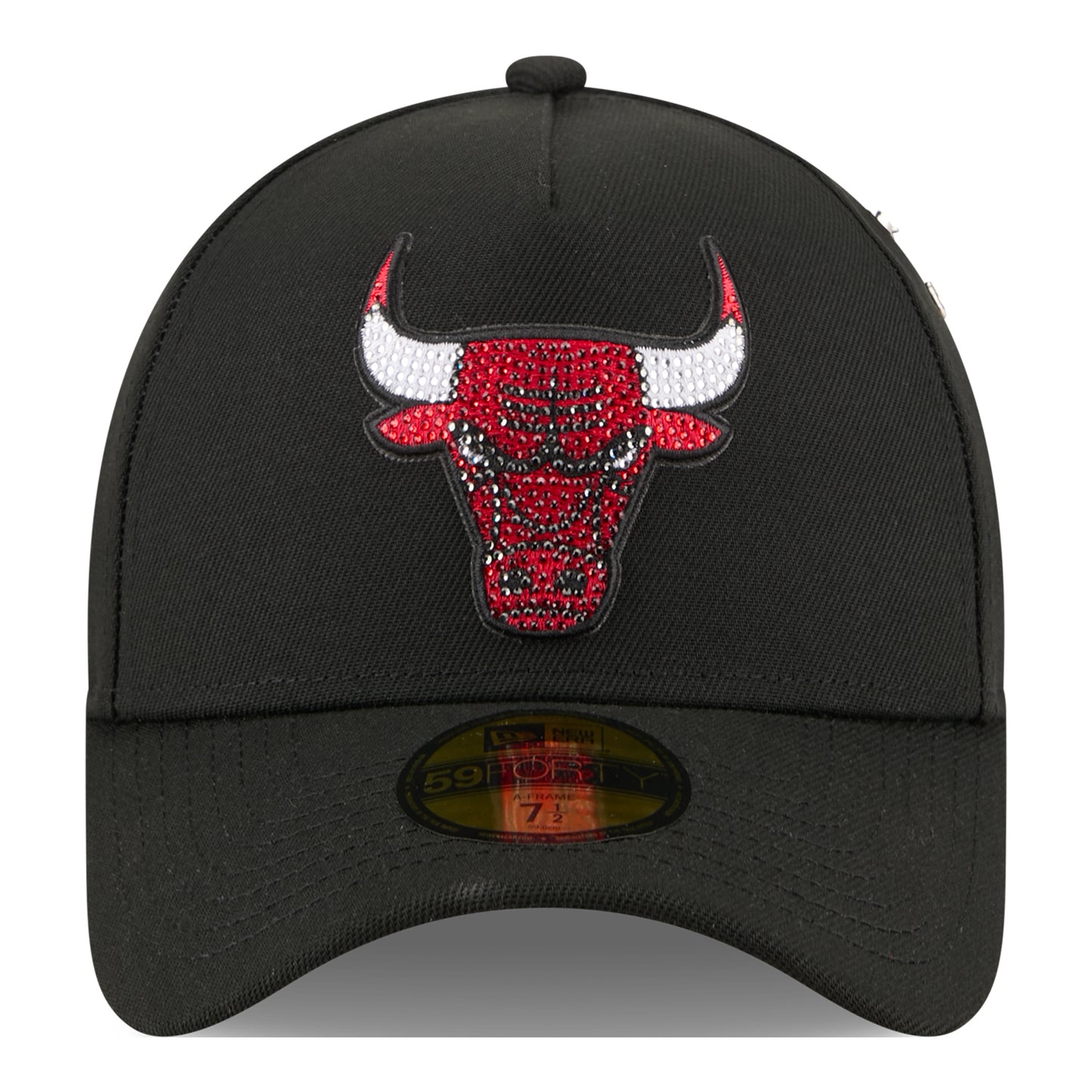Chicago Bulls New Era 2026 NBA Draft 5940AF Fitted Hat in Black - Front View