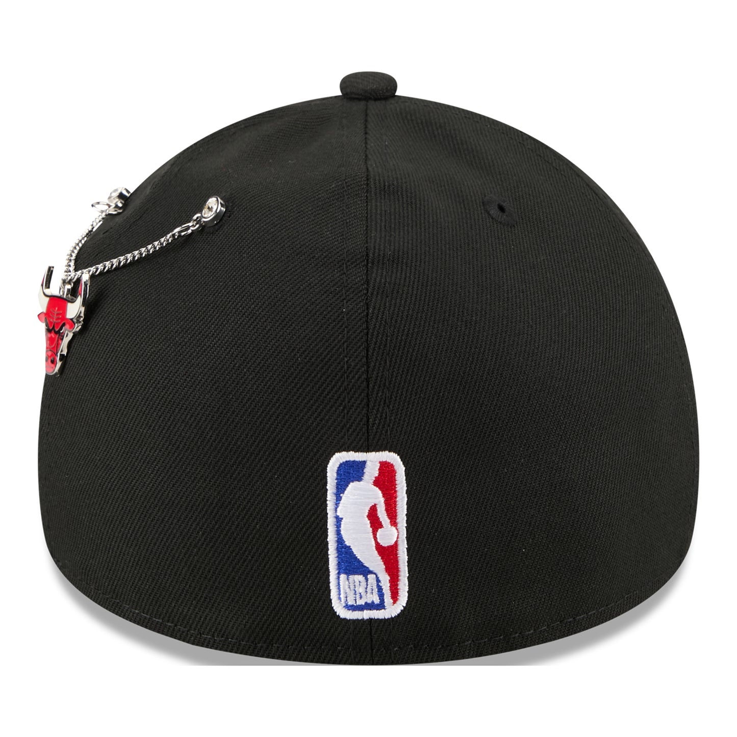 Chicago Bulls New Era 2026 NBA Draft 5940AF Fitted Hat in Black - Back View