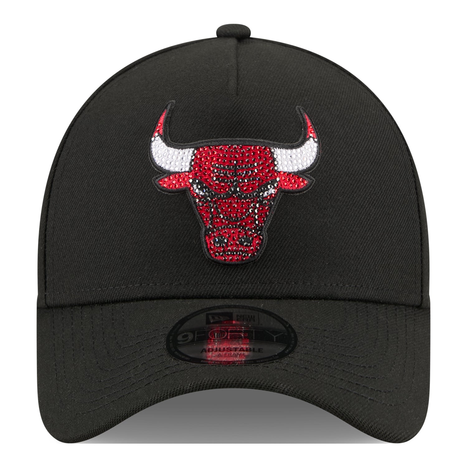 Chicago Bulls New Era 2026 NBA Draft 940AF Hat in Black - Front View