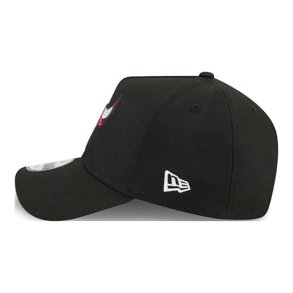 Chicago Bulls New Era 2026 NBA Draft 940AF Hat in Black - Left Side View
