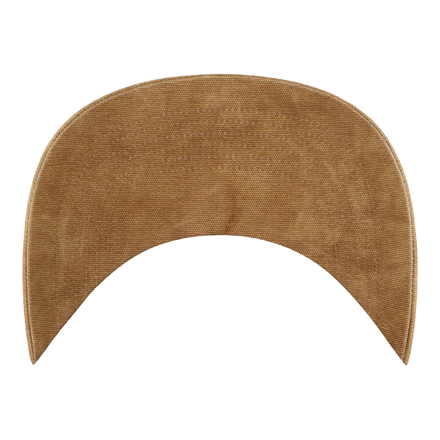 Chicago Bulls 47 Brand Carhartt GD Trucker Snapback in Brown - Underbrim View