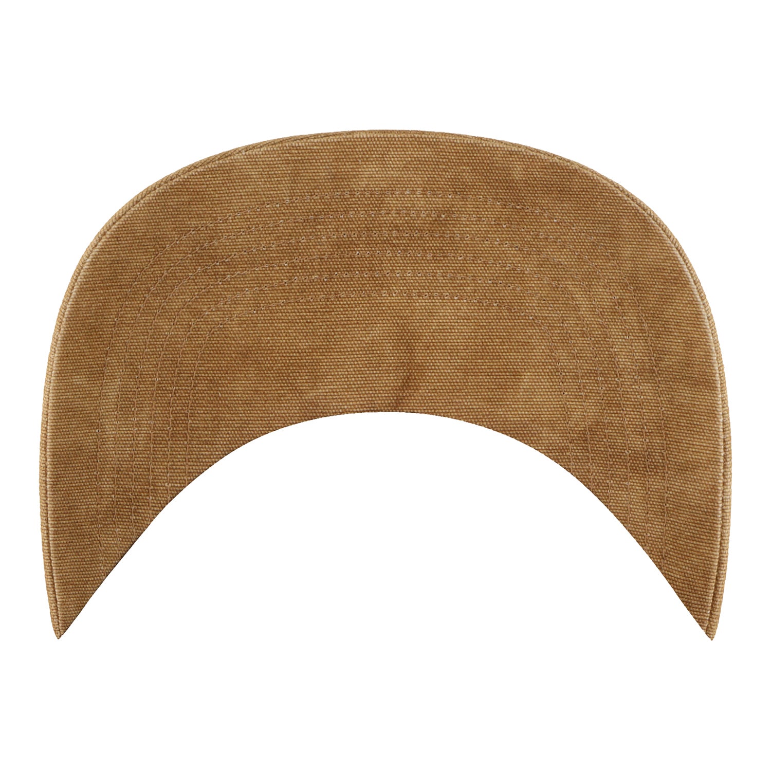 Chicago Bulls 47 Brand Carhartt GD Trucker Snapback in Brown - Underbrim View