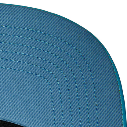 Chicago Bulls Mitchell & Ness Day One White & Blue Primary Snapback - Underbrim View 