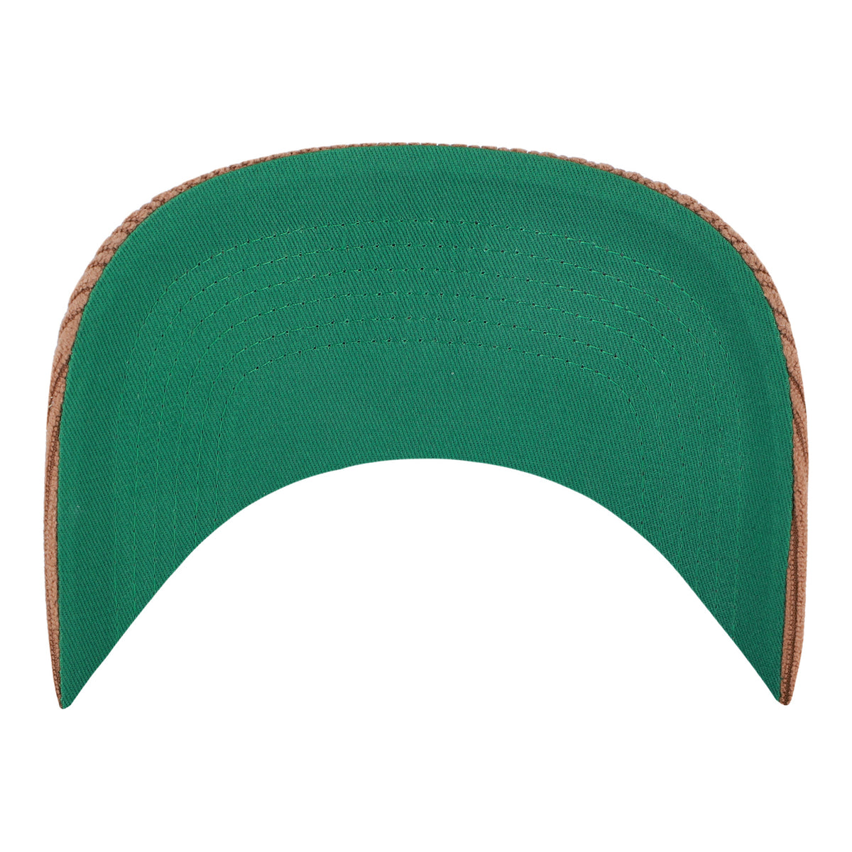 Chicago Bulls 47 Brand Corduroy Patch Hitch Hat in Brown - Underbrim View