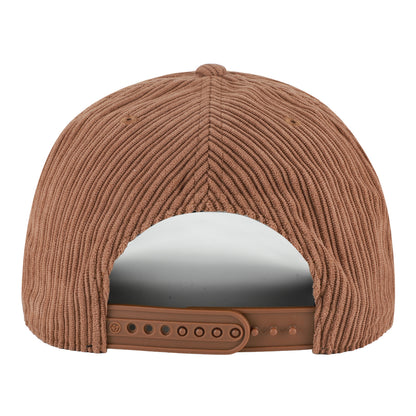 Chicago Bulls 47 Brand Corduroy Patch Hitch Hat in Brown - Back View
