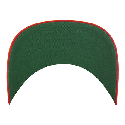 Chicago Bulls 47 Brand Crosstown Basic Hitch Hat in White - Underbrim view