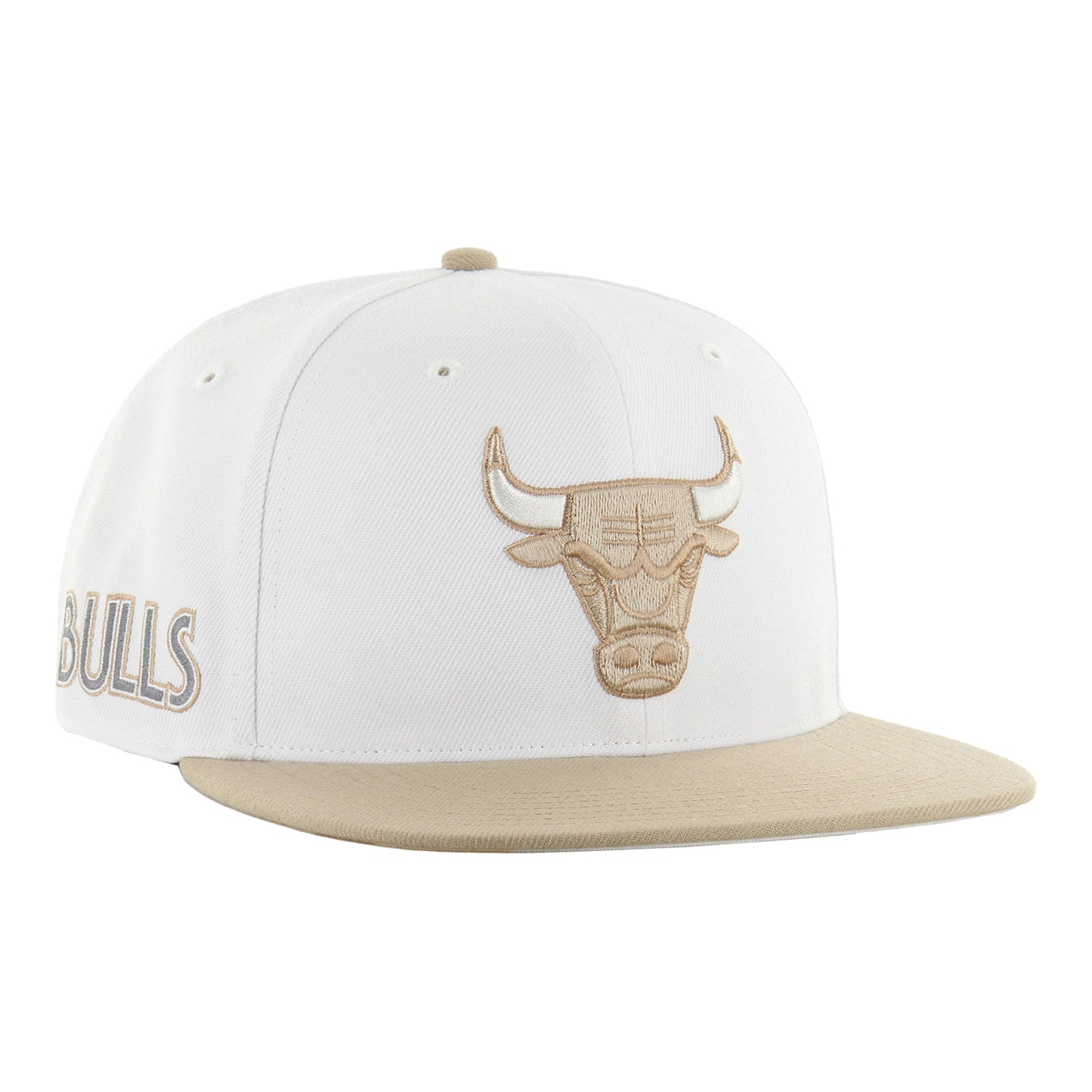 2024-25 Chicago Bulls City Edition 47 Brand Captain Snapback - Front View