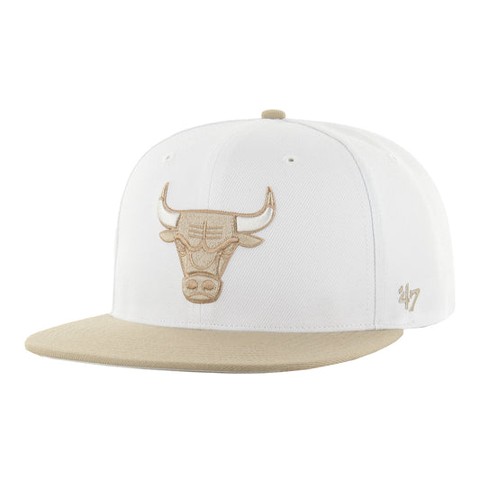 2024-25 Chicago Bulls City Edition 47 Brand Captain Snapback - Front View