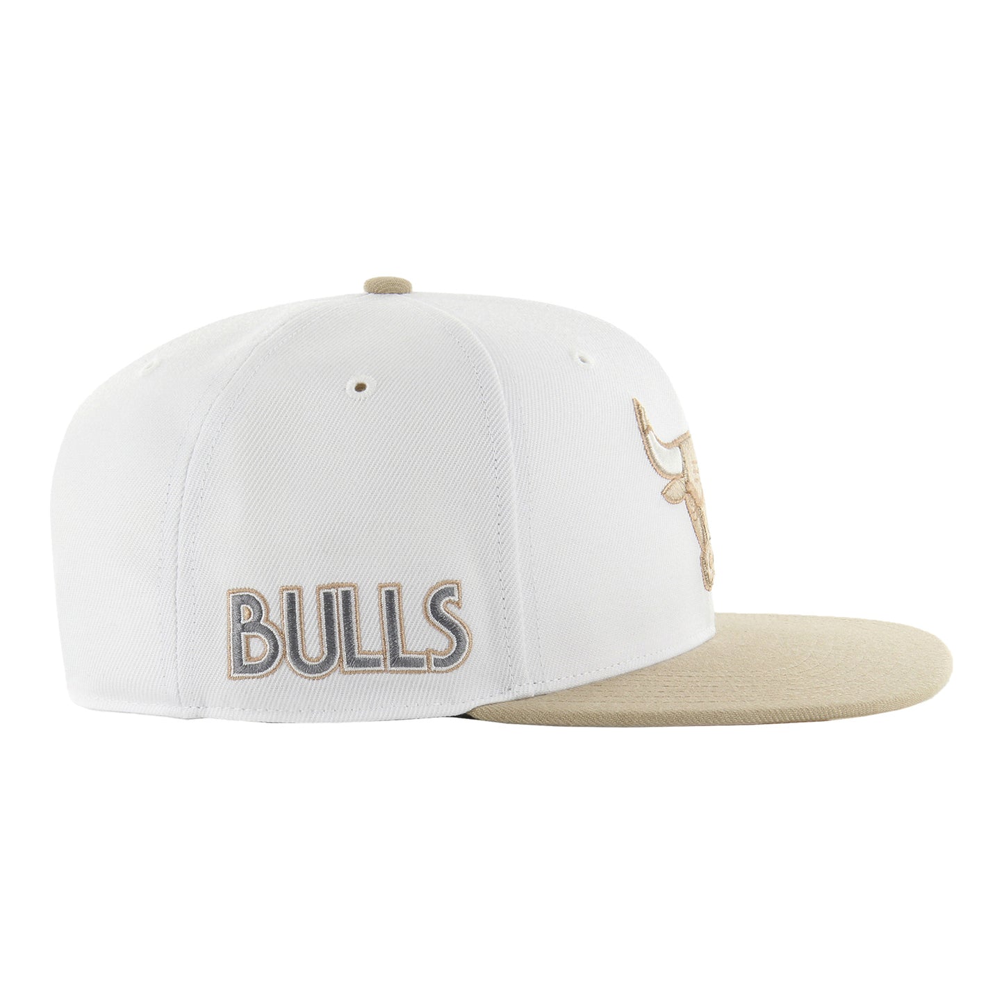 2024-25 Chicago Bulls City Edition 47 Brand Captain Snapback - Side View