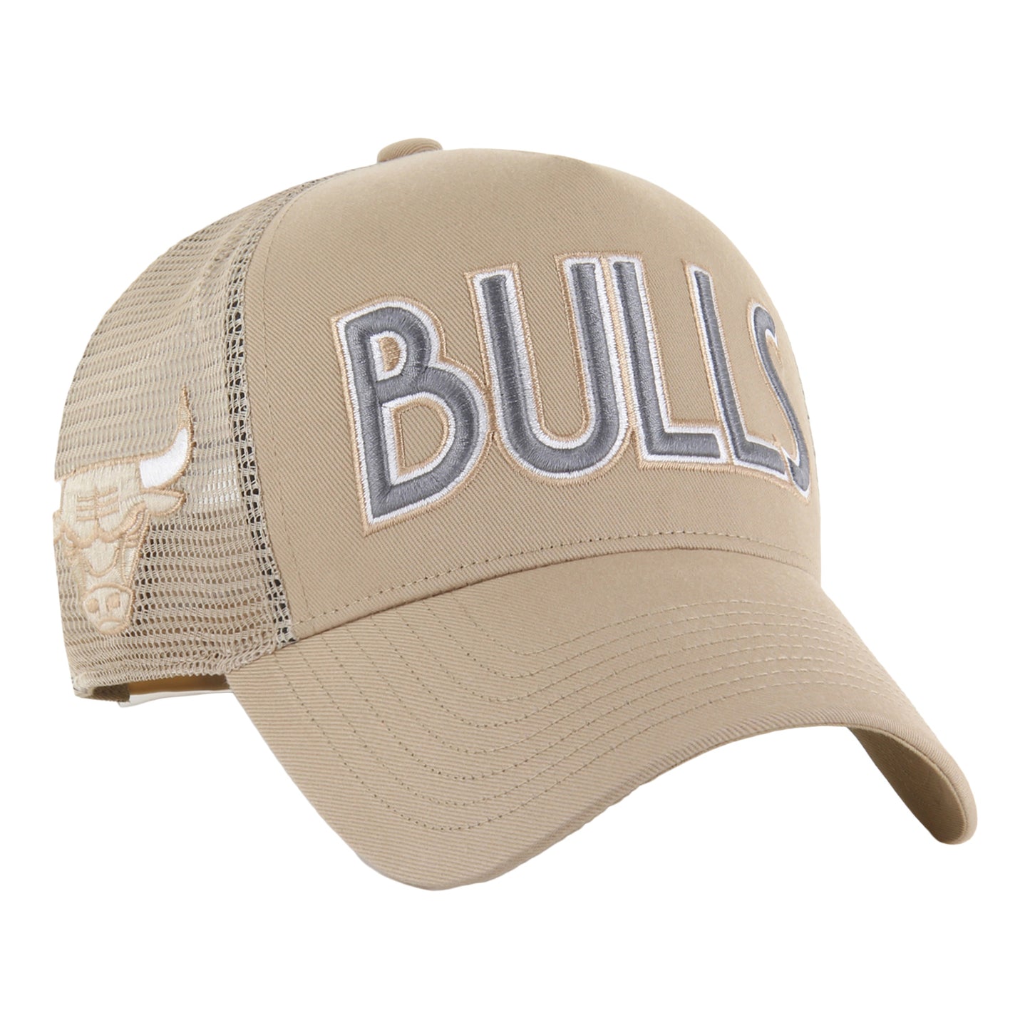 2024-25 Chicago Bulls City Edition 47 Brand Offside Snapback - Front View