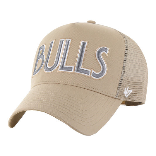 2024-25 Chicago Bulls City Edition 47 Brand Offside Snapback - Front View