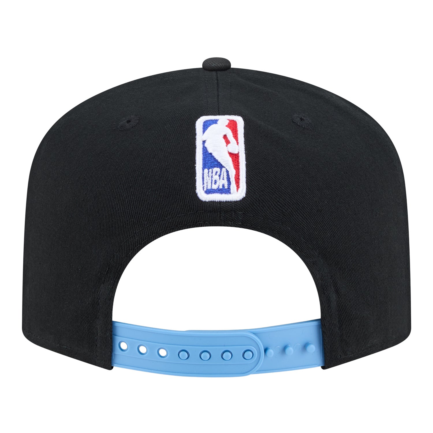 2025-26 City Edition Chicago Bulls New Era Golfer Snapback in Black - Back View