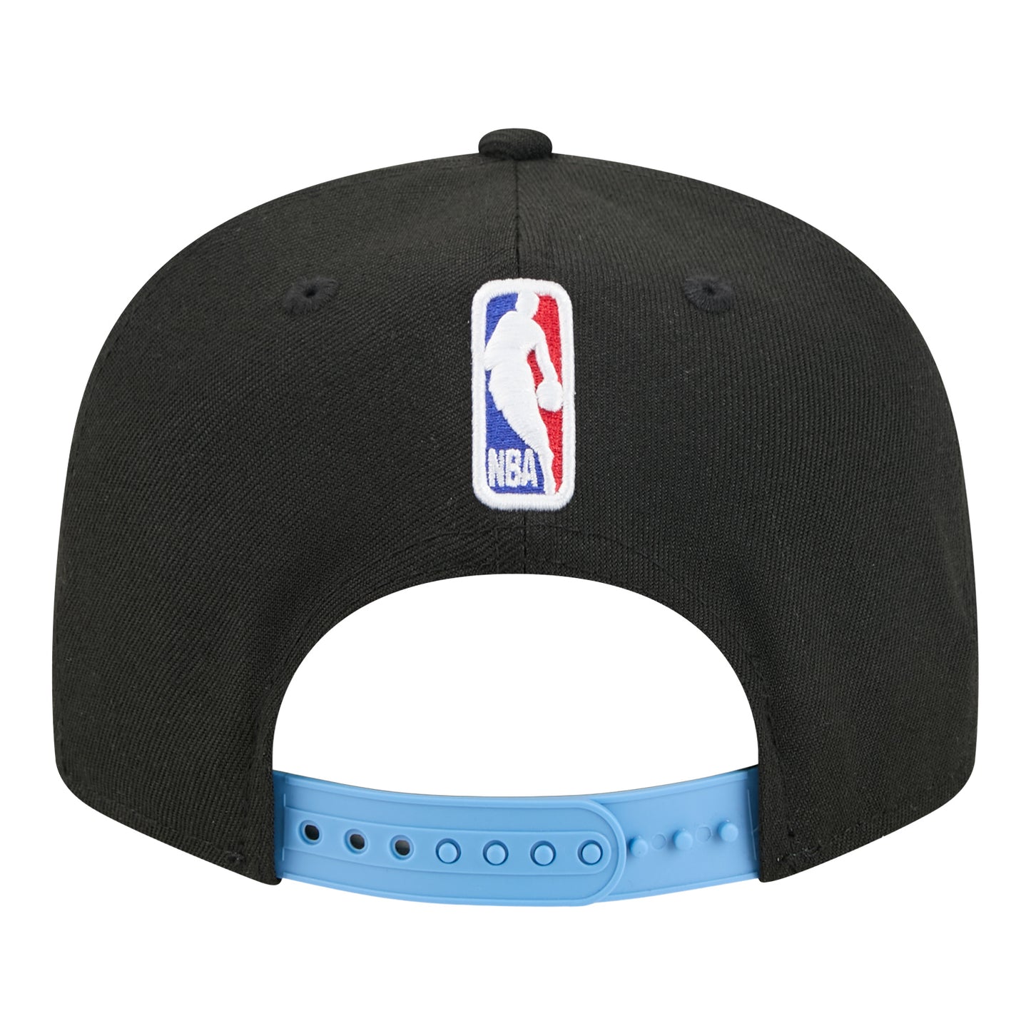 2025-26 City Edition Chicago Bulls New Era 950 Snapback in Black - Back View