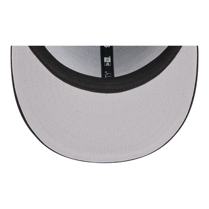 2025-26 City Edition Chicago Bulls New Era 950 Snapback in Black - Underbrim View