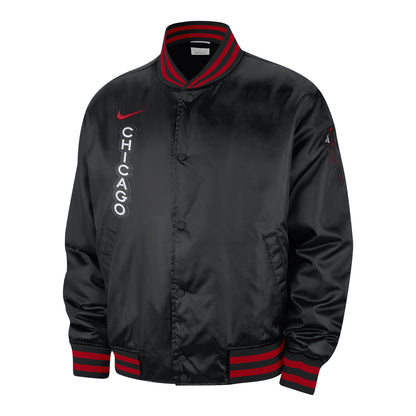 2023-24 CHICAGO BULLS CITY EDITION PRIME JACKET - front view