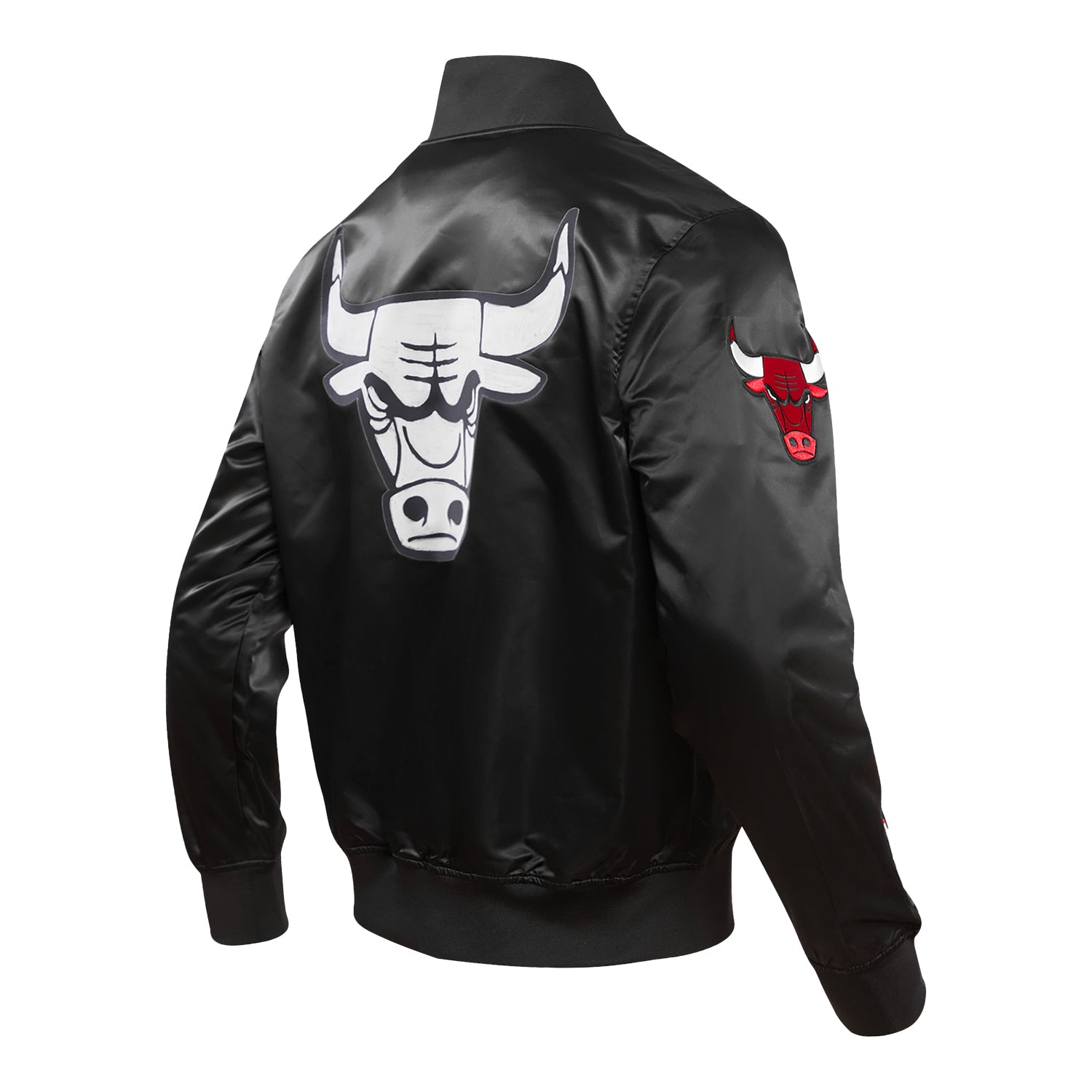 2023-24 CHICAGO BULLS CITY EDITION M.O.M SATIN JACKET - side view