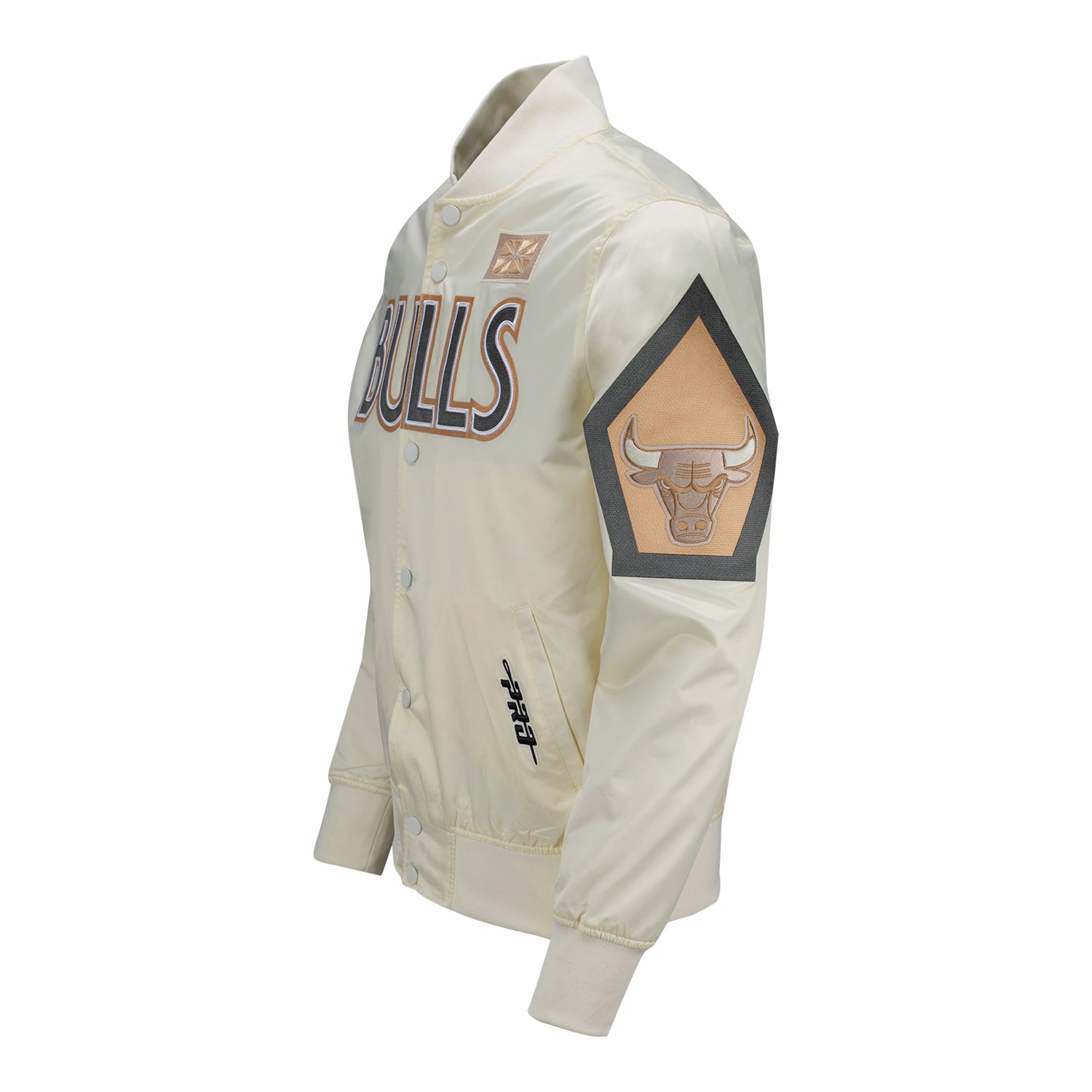 2024-25 Chicago Bulls City Edition Pro Standard Satin Jacket - Side View