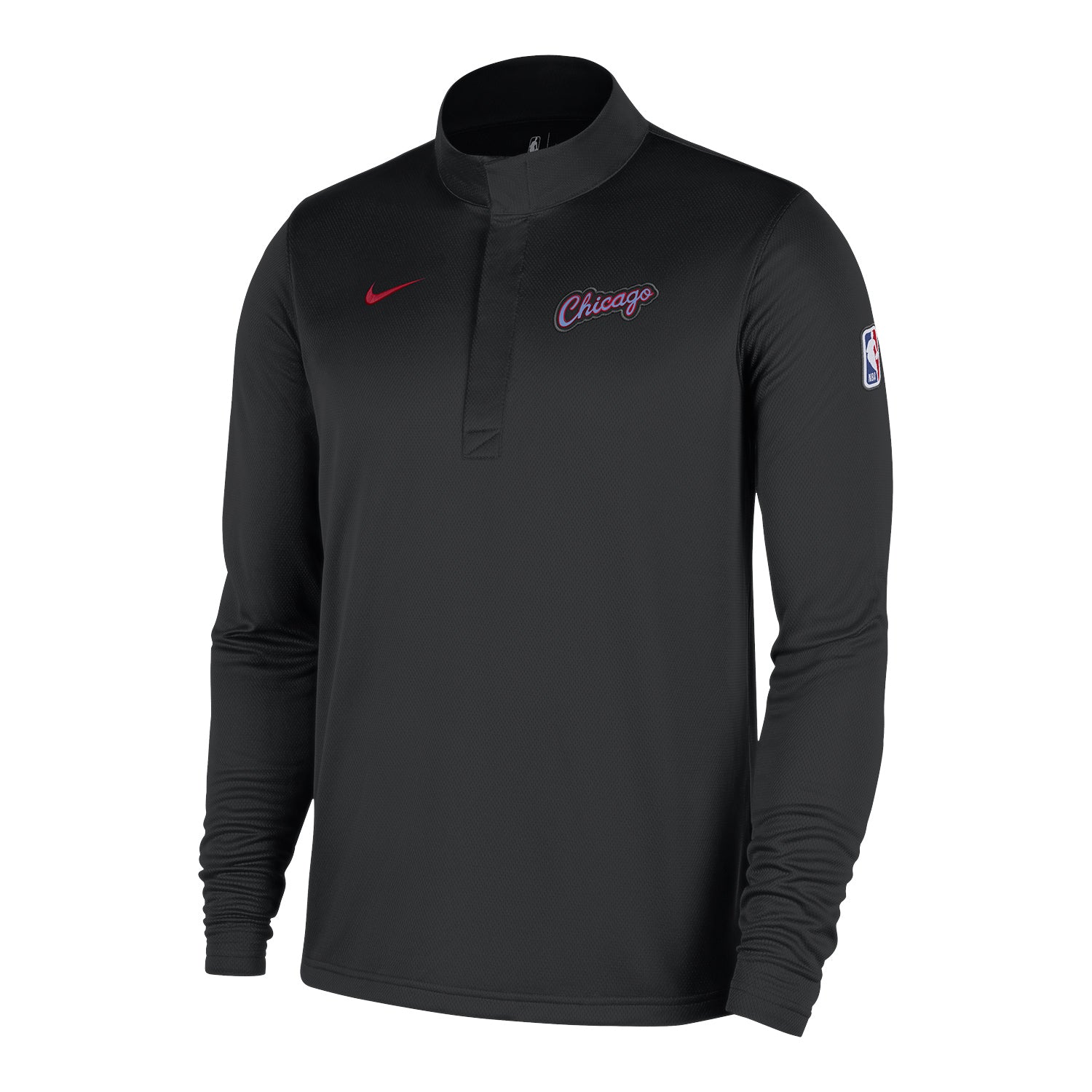 2025-26 City Edition Chicago Bulls Nike Coach's 1/4-Zip Jacket