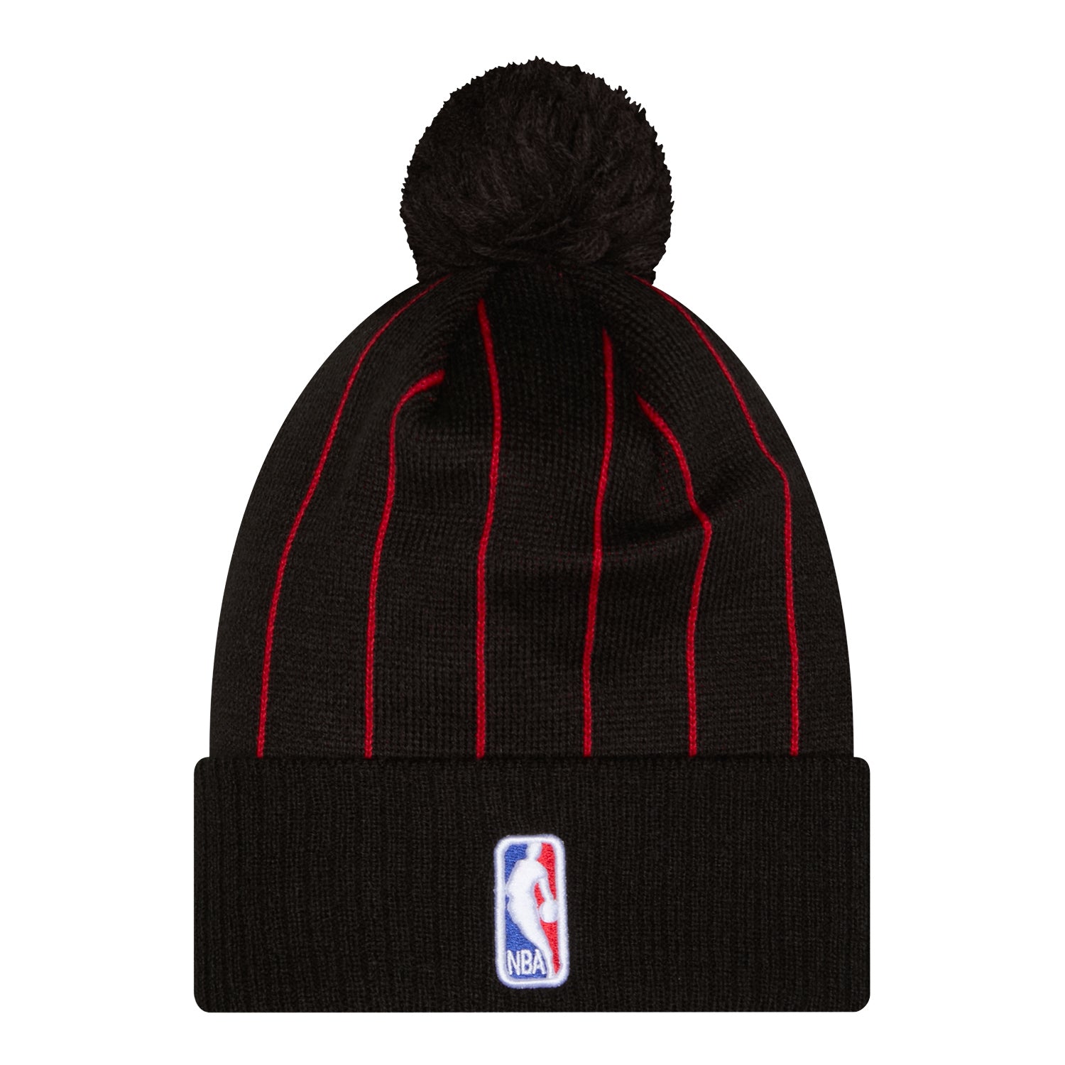 Chicago Bulls New Era 2025 Statement Knit in Black - Back View