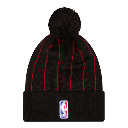 Chicago Bulls New Era 2025 Statement Knit in Black - Back View