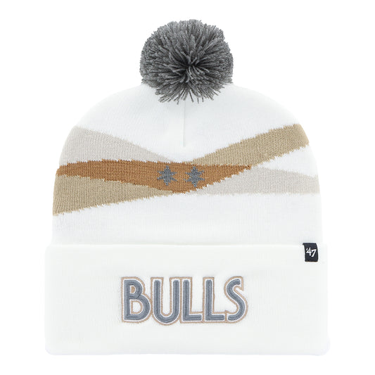 2024-25 Chicago Bulls City Edition 47 Brand Striped Pom Knit