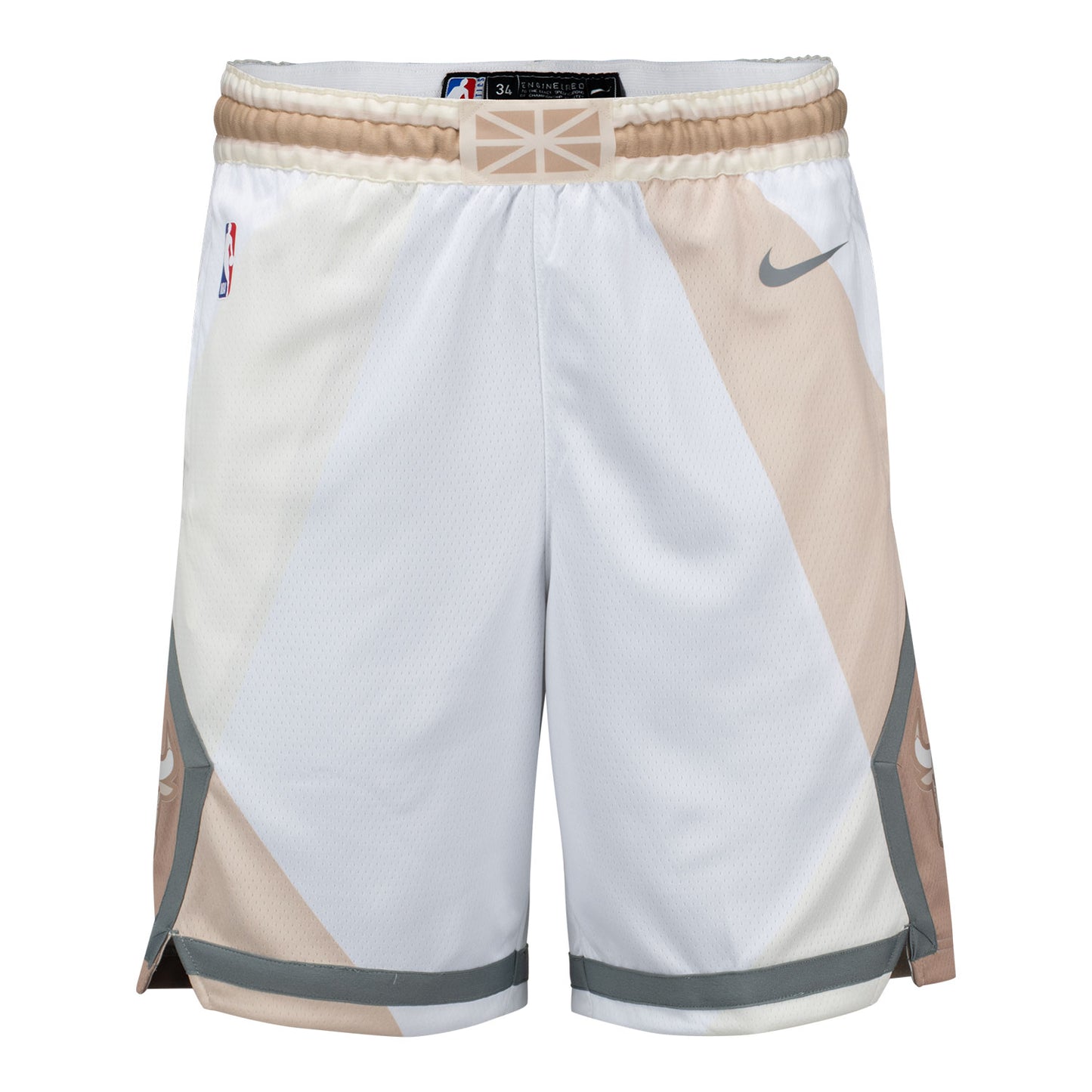 2024-25 Chicago Bulls City Edition Nike Swingman Shorts - Front View